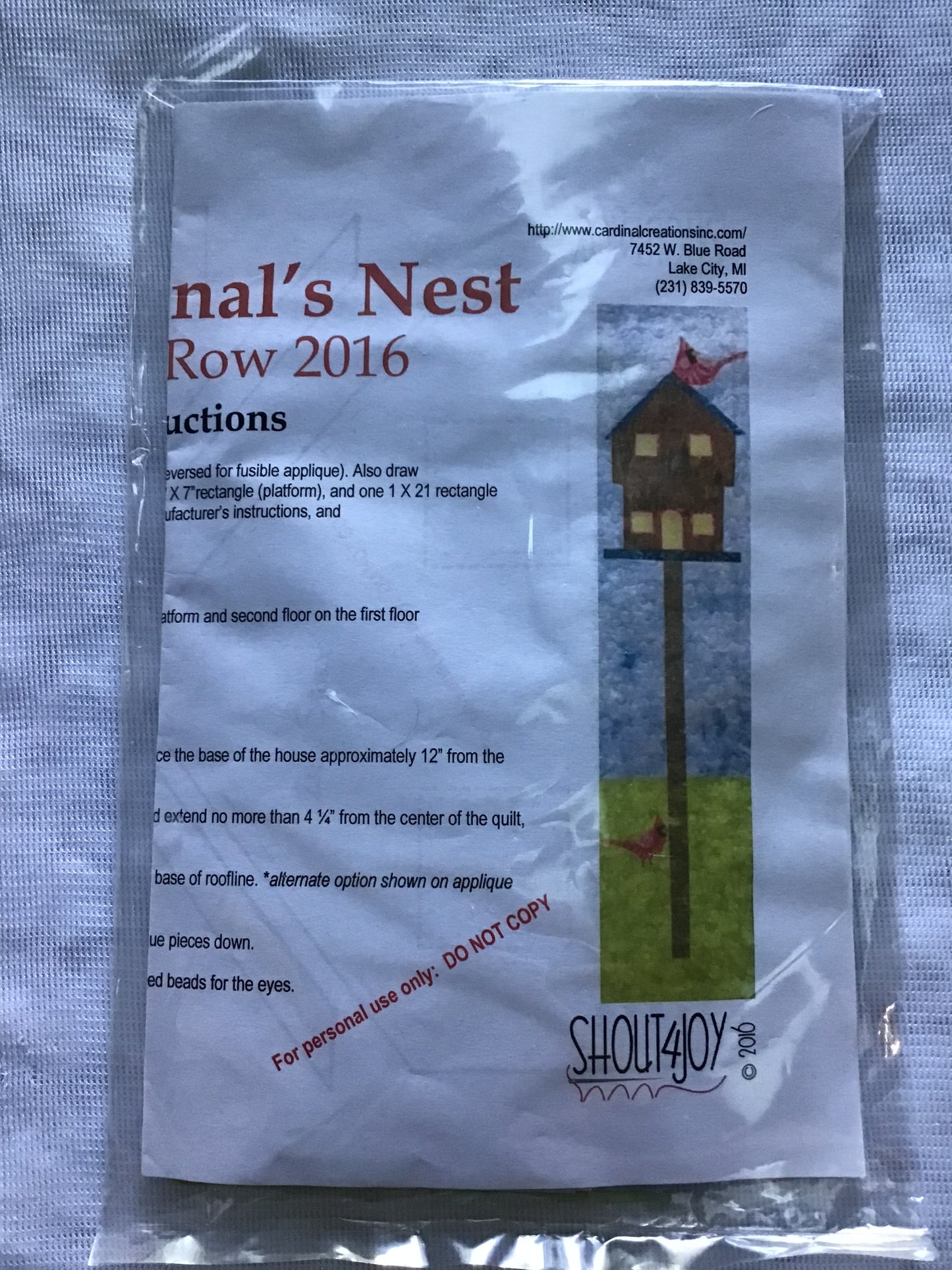 RxR Experience 2016 Cardinal's Nest by Cardinal Creations