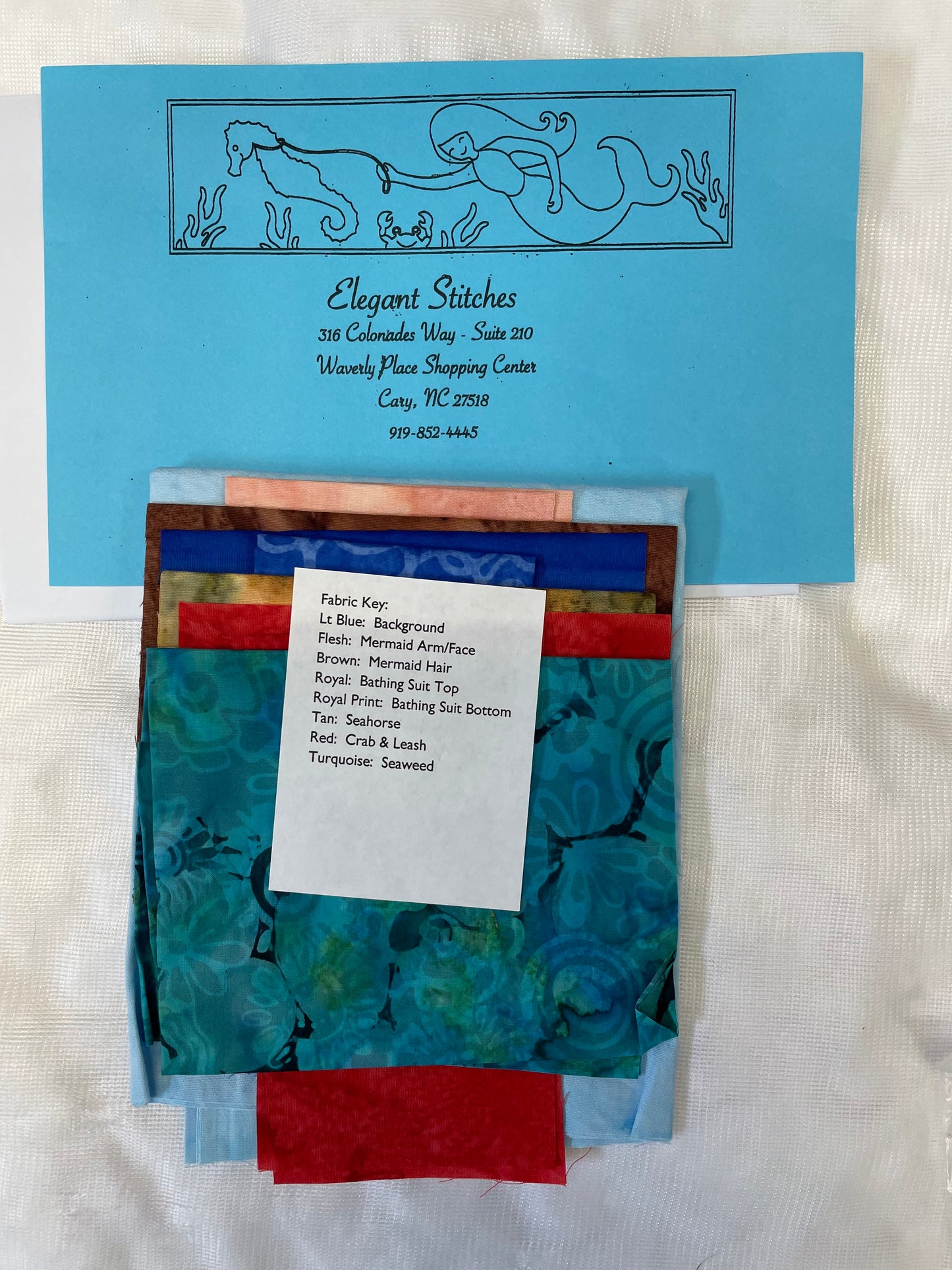 RxR Experience 2015 Mermaid & Seahorse by Elegant Stitches