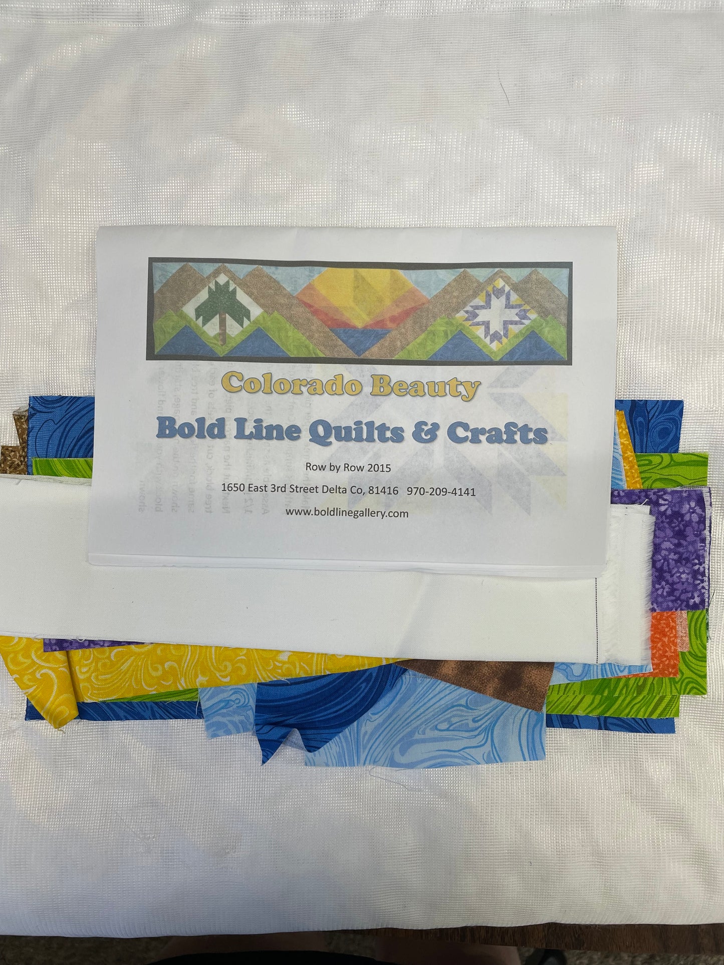 RxR Experience 2015 Colorado Beauty Bold Line Quilts & Crafts