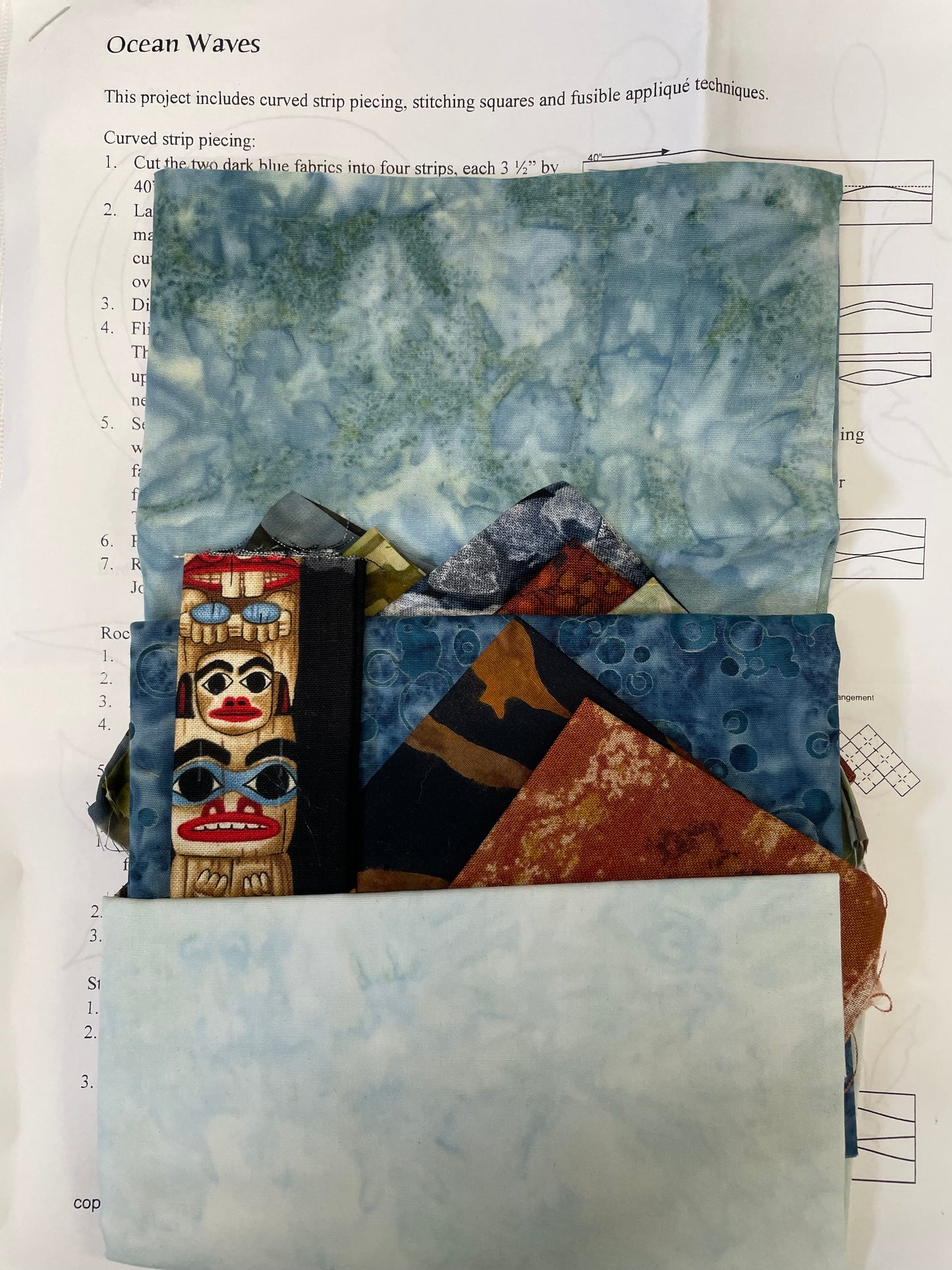 RxR Experience 2015 Ocean Waves by Satin Moon Quilted Garden