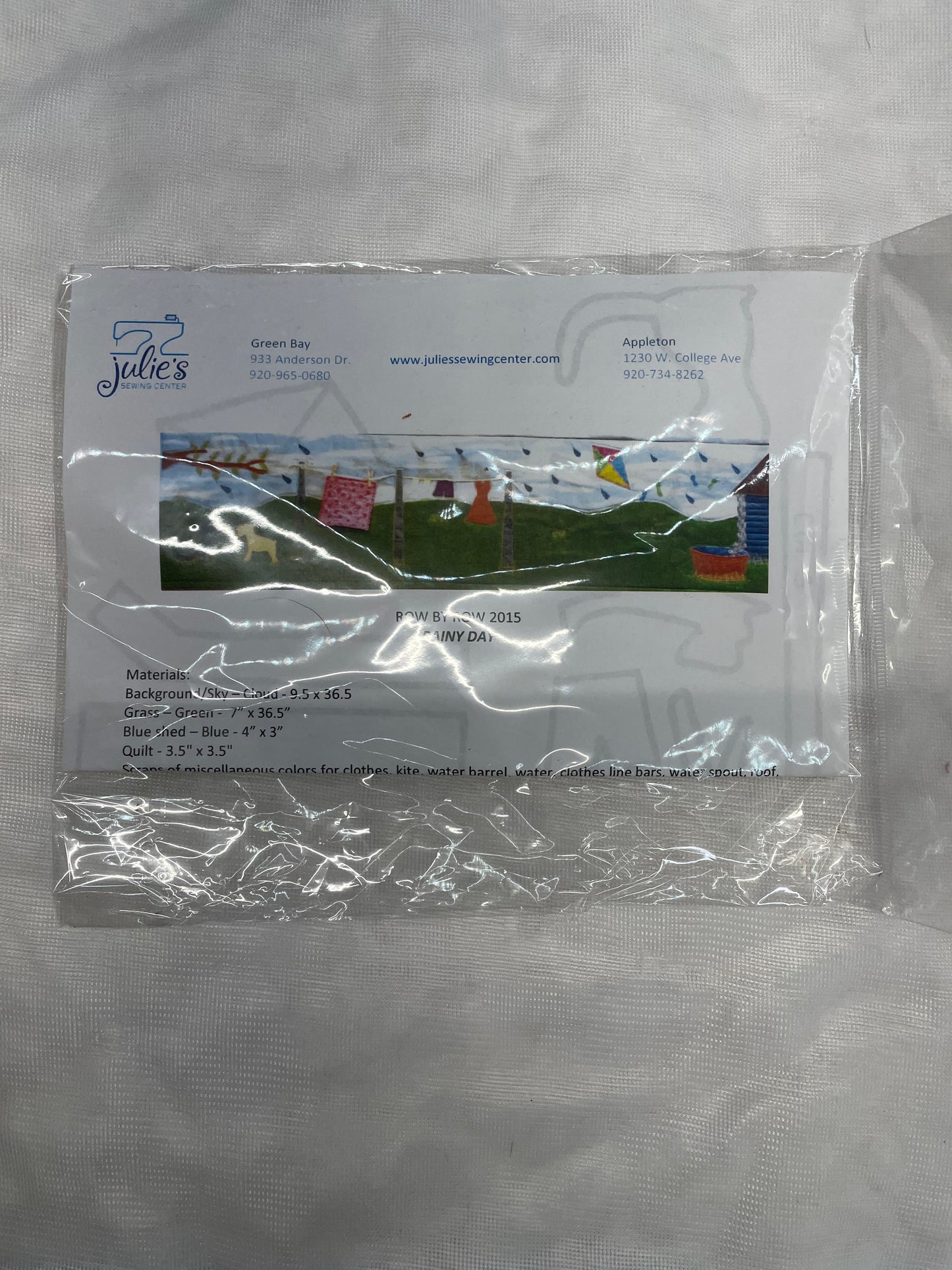RxR Experience 2015 Rainy Days from Julie's Sewing Center