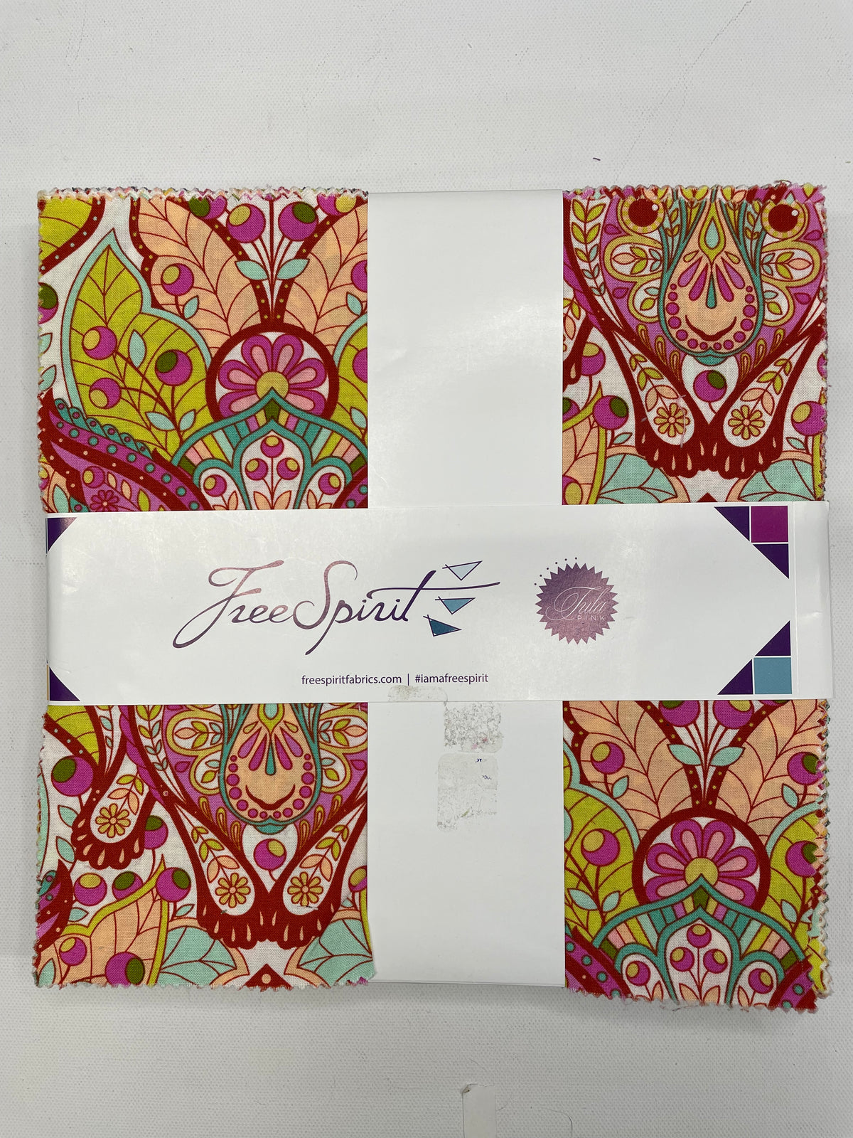 Fabric Tula Pink Slow and Steady 10in Layer Cake OOP