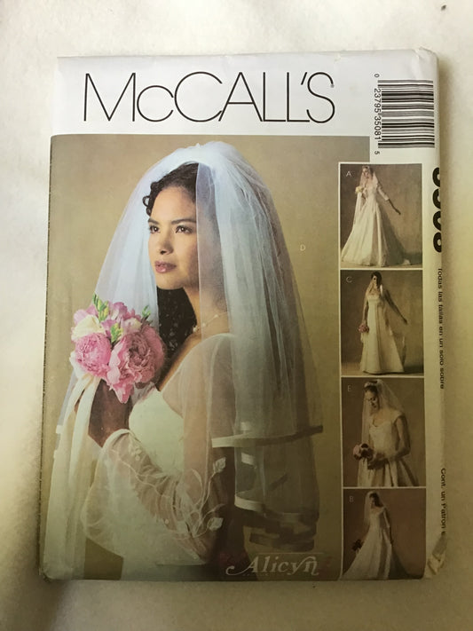 Pattern McCall's 3508 Bridal Veils