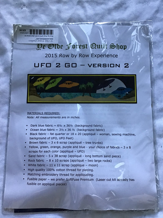 RxR Experience 2015 UFO 2 GO - Version 2 Ye Olde Forest Quilt Shop