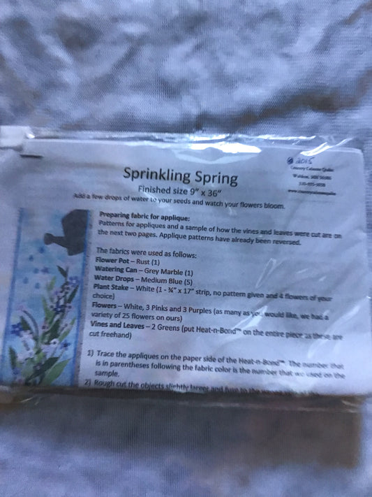 RxR Experience 2015 Sprinkling Spring by Country Caboose Quilts