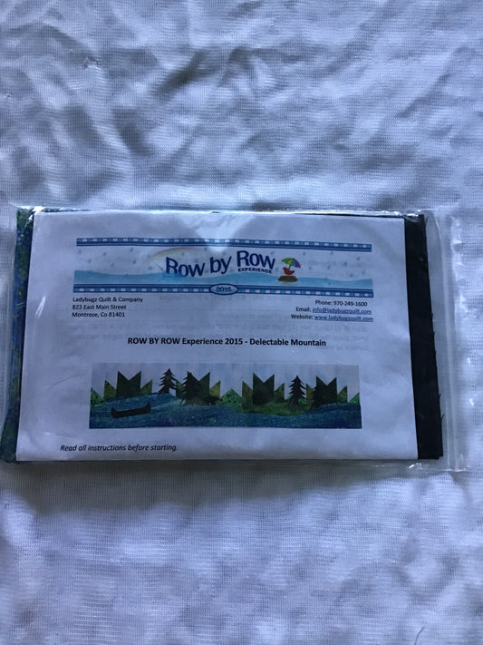 RxR Experience 2015 Delectable Mountain by Ladybugz Quilt & Company