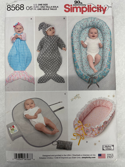 Simplicity Pattern 8568 Baby Accessories