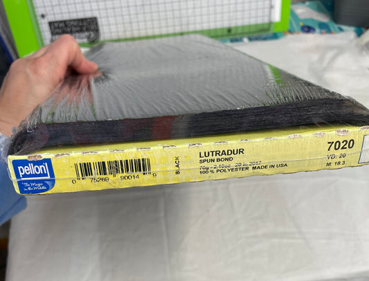 Pellon Lutradur Spun Bond Black 7020