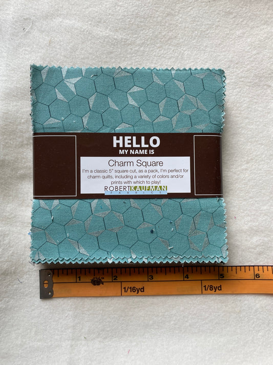 Fabric Shimmer On Jennifer Sampou Charm Pack