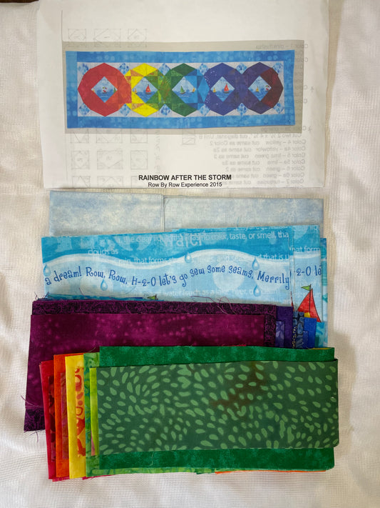 RxR Experience 2015 Rainbow After the Storm Pumpkin Patch Quilts MA