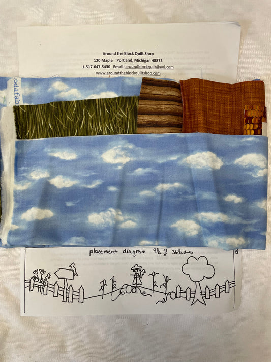 RxR Experience 2015 Scarecrow by Around the Block Quilt Shop