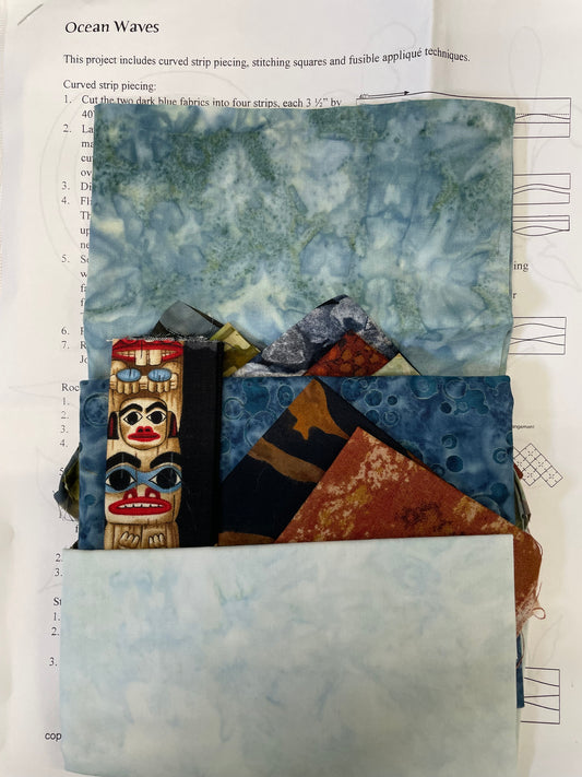 RxR Experience 2015 Ocean Waves by Satin Moon Quilted Garden