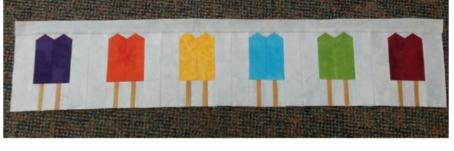 RxR Experience 2015 Popsicles by Bernina Sewing Center & Quilt Shop